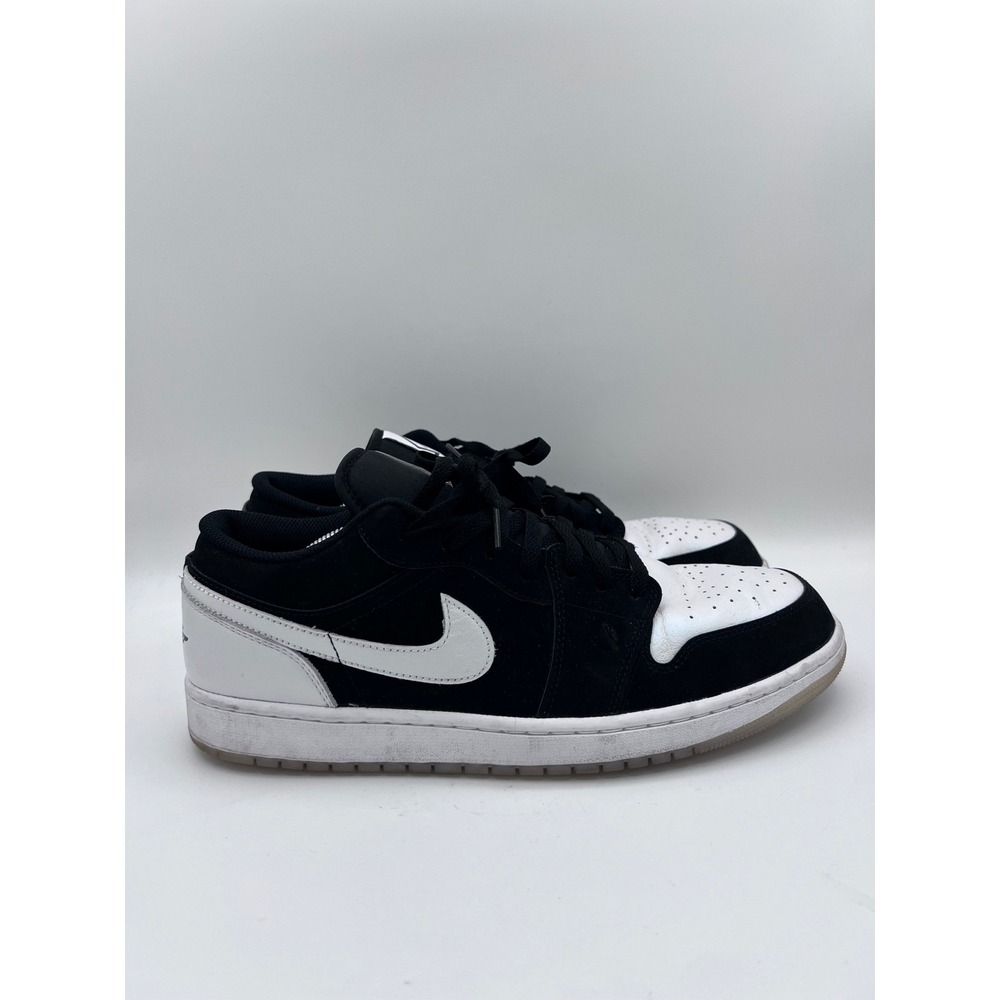 Nike Air Jordan 1 Low Diamond Shorts Black White DH6931-001 Mens Size 13 Sneaker